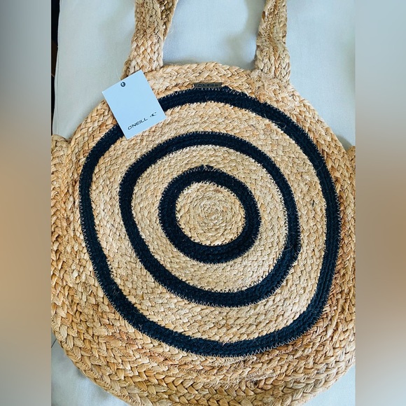 O'Neill Handbags - O'Neill Bungalow Jute Tote Bag.